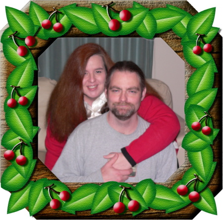 Hubby and I at Christmas 2007