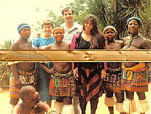 Me in a Zulu Village in South Africa