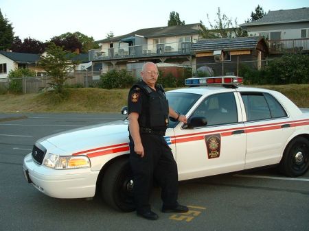 ted and patrol car