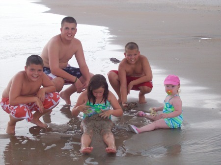 The kids at Surf City