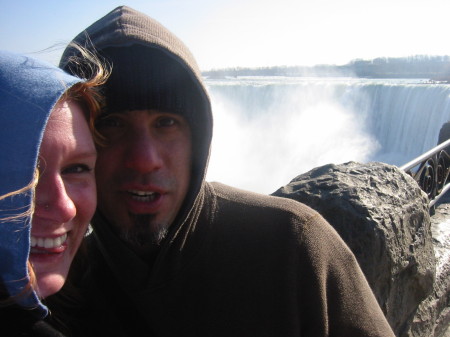 My hubby and I at Niagara Falls