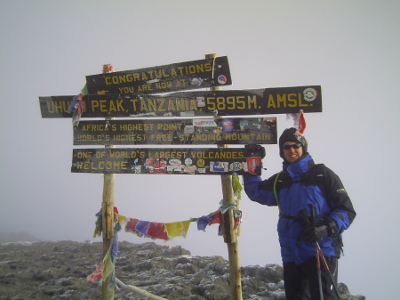 Sumit of Kilimanjaro