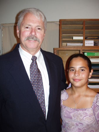 Sasha and Dad - October 2007