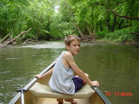 Canoe trip, summer of 2004