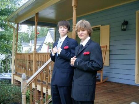 My boys Homecoming 2007