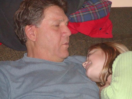 grandpa & katy   2007