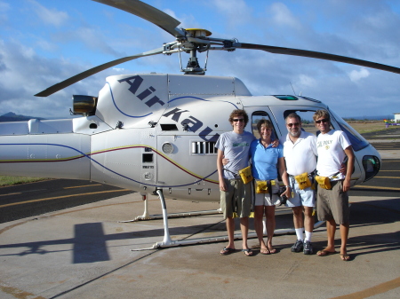 Kauai helecopter ride