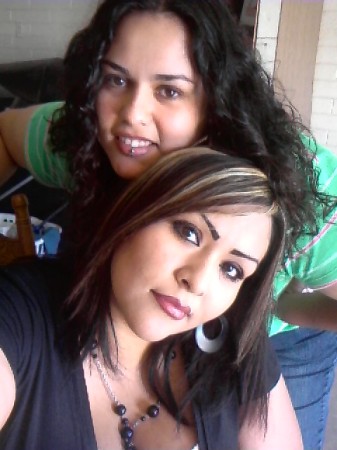 my sister KArla and Me