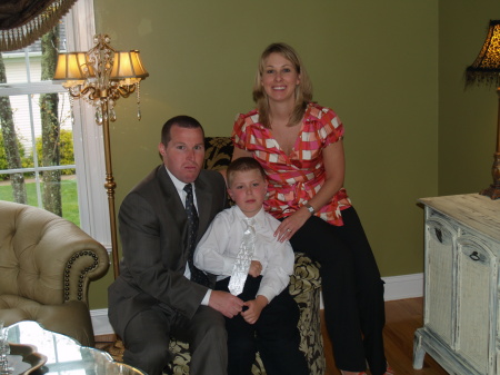 1st communion (John, Nate & Me)