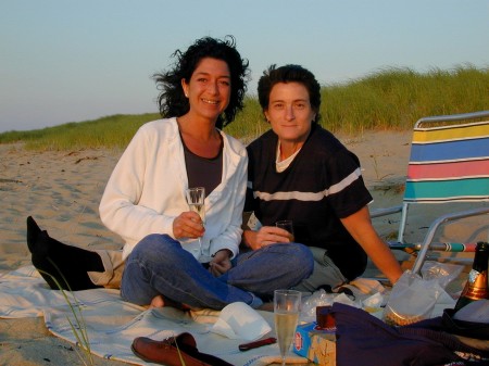 lisa and trish at race point