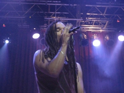 JAC onstage at House of Blues Anaheim