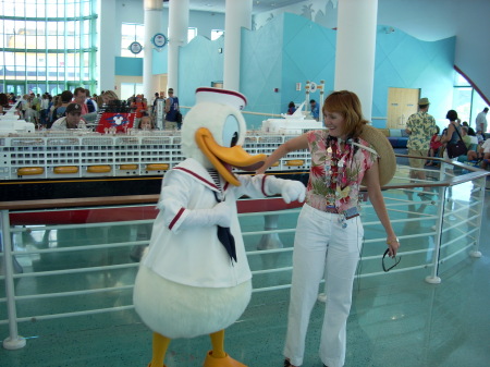 Me With Donald Duck