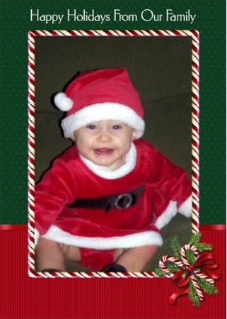   Sienna's first Christmas