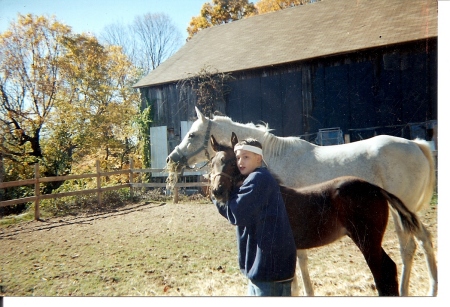 Mike and Peanut: age 12