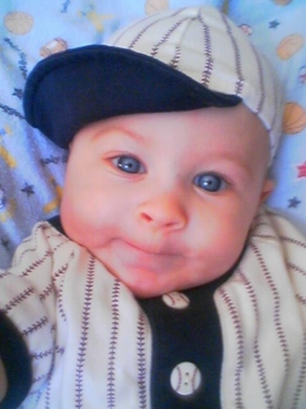 My grandson-Kayd, 6 months