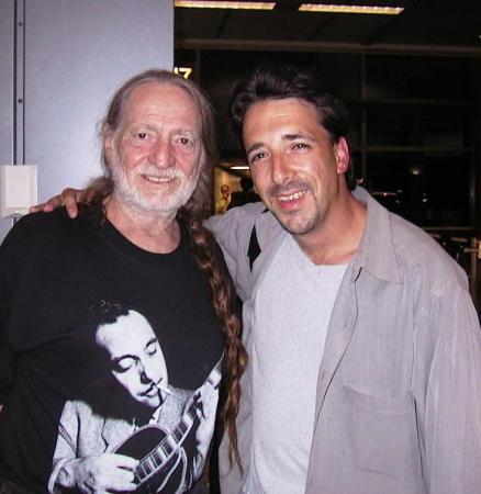 Me and Willie Nelson