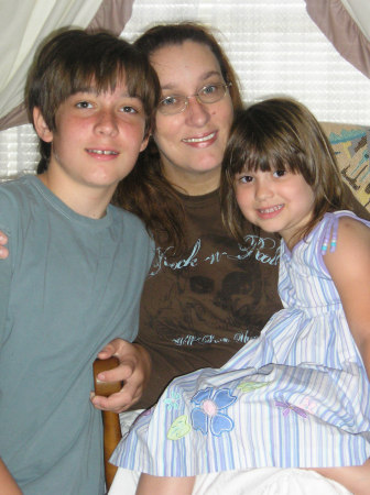 me and the kids August 2007