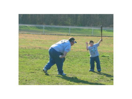 hunter at t-ball