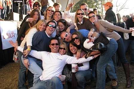 Oyster Roast party...2008