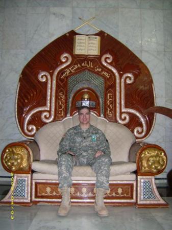 Colonel Fink (then LTC) in Iraq