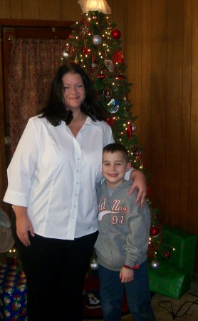 Me & Noah Christmas 2007