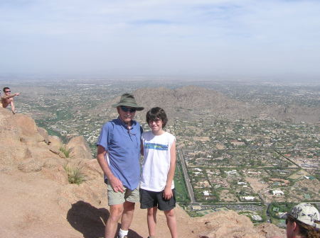 Connor and I on Camelback