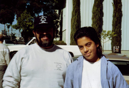 Me at 13 with my pops