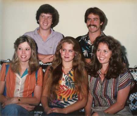 My Family Joe, John, Linda & Elaine 1982