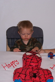 Auston's first birthday 10/10/07