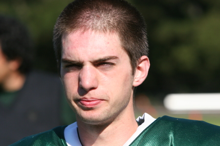 Zach - Sr. Football game - FAll 2005