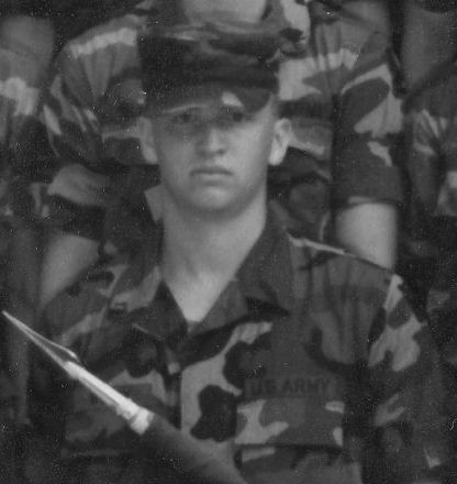 Private Worley at basic training