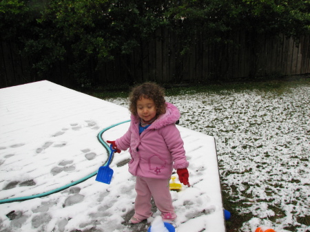 Playing in the Snow