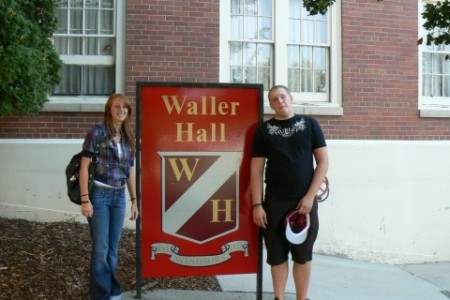 Nate and Nicole at WSU