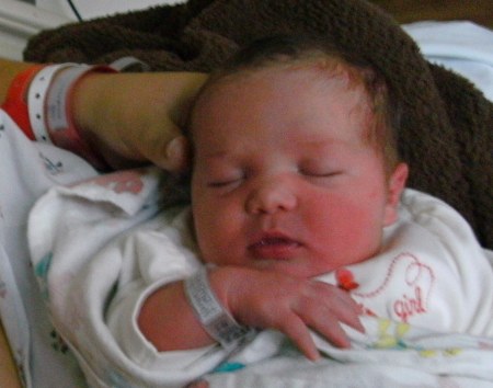 My newest granddaughter, McKenzie born 6/15/08