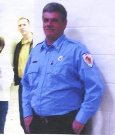 My Husband, at The Fire Department.