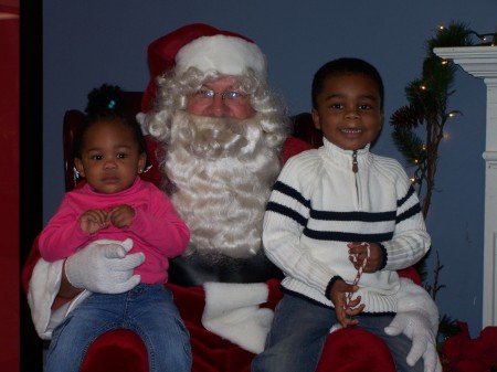Don and Gen with Santa