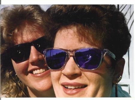 me and my bff dawn '95