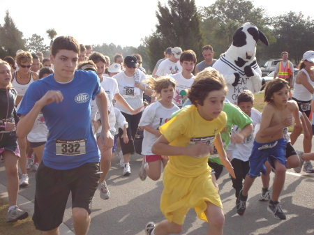 Jessica running Seminole Stampede