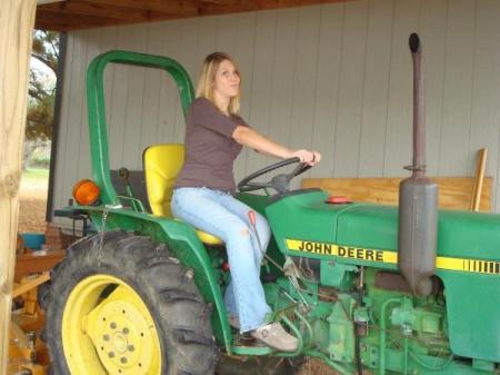 me on my tactor