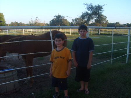 Noah and Shelby, Summer 2007