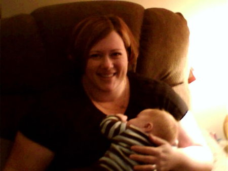 MY SISTER-IN-LAW ALI AND NEWBORN JACK LAITAS