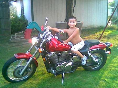 My son loves bikes
