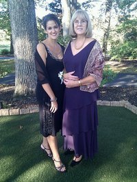 Joy & Andrea - my daughter at my son's wedding