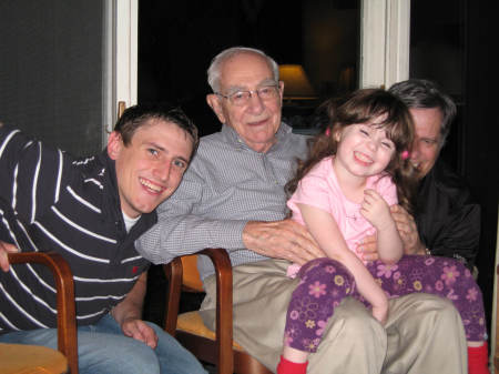 Jonathan, Grandpa, Briana and Me