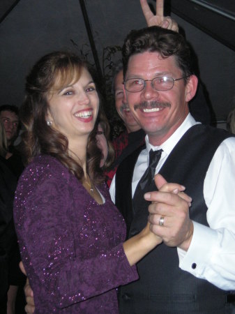 dancing with my hubby