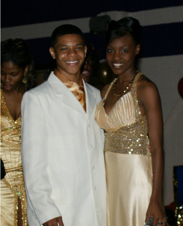 my son Tyrone and his date