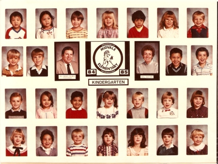 kindergarten class (1984-85)