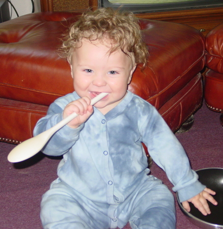 Reed at 8 Months Before Haircut