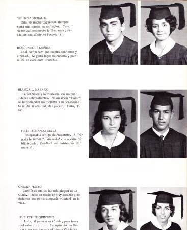 Judith Ramos' album, Gabriela Mistral Clase del 1962