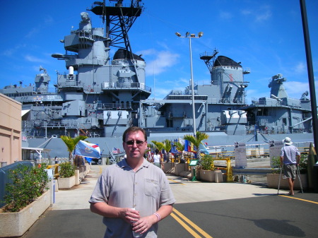 USS Missouri at Pearl Harbor
